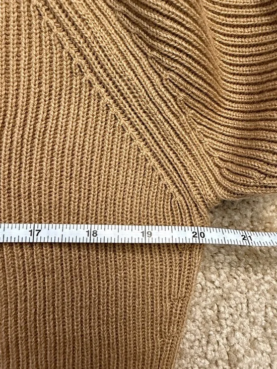 Sezane Sami Jumper and Naelle Skirt Set Camel Size Large - Picture 8 of 13